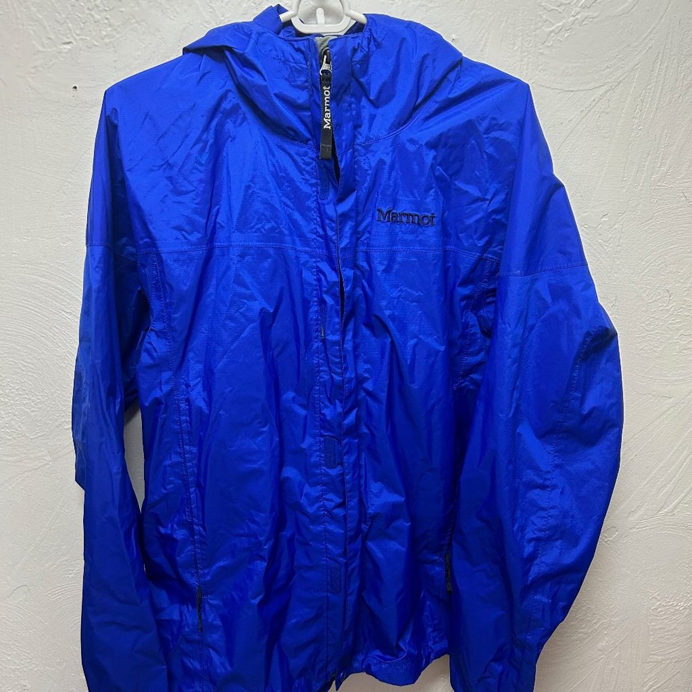 Marmot Rain Jacket (Men's Medium, Blue)